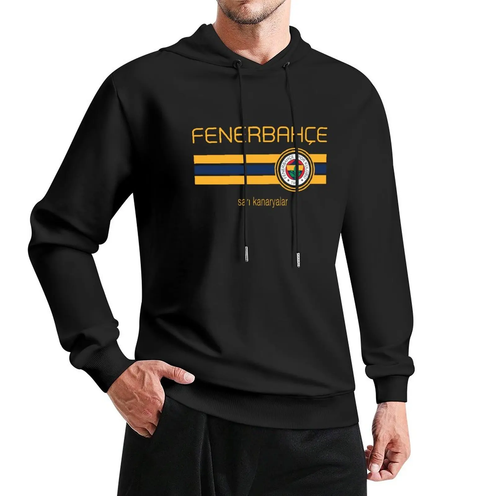 Super League - Fenerbahce (Home Navy) Pullover Hoodie clothes for men men's sweat-shirt set fashion men anime clothing hoodie