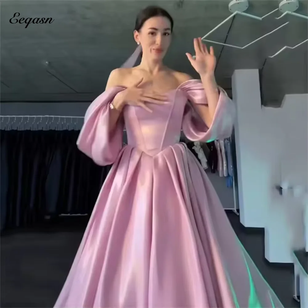 

Eeqasn Women's Evening Dresses for Special Occasions Elegant Dress Luxury Party Gown Wedding vestidos de gala Customized