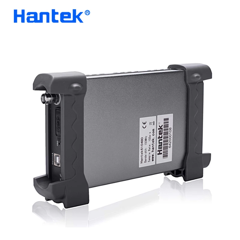 Hantek 6074BE/6074BC Digital Oscilloscope PC USB Portable Oscilloscopes 4Channels 70Mhz Support Win10 Automotive Dingnosic
