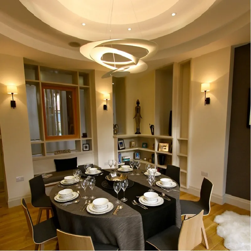 

Italian Minimalist Pendant Lights Living Dining Room Bedroom Coffee Shop Homestay Decor LED Hanging Chandeliers Creative Fixture