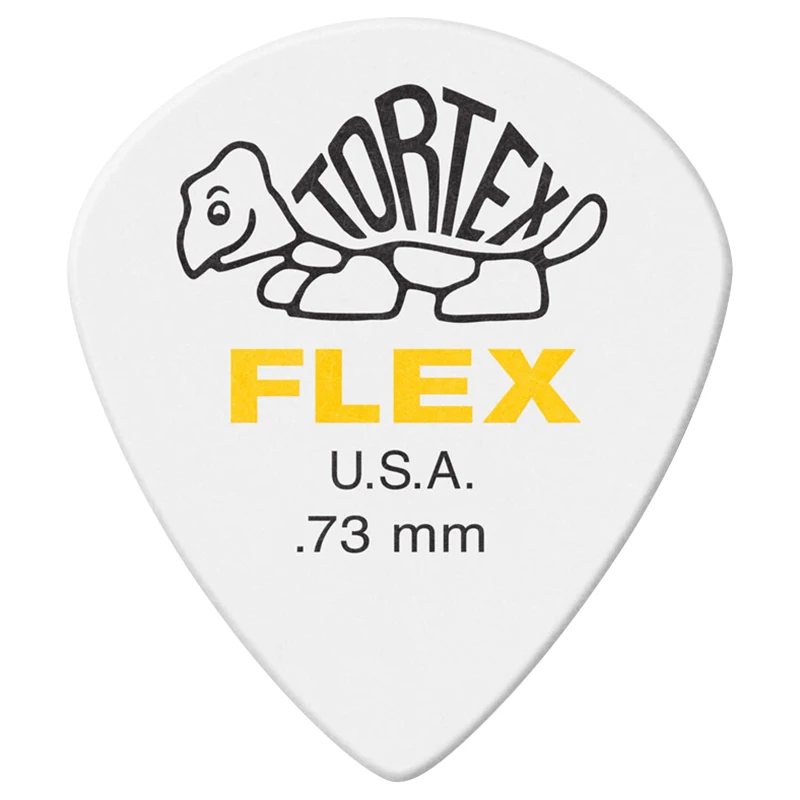 Dunlop  Pick. 466R FLEX Tortex XL-JAZZ 3 matte non-slip acoustic/electric guitar pick.Thickness: 0.73/0.88/1.00/1.14/1.35/1.50mm
