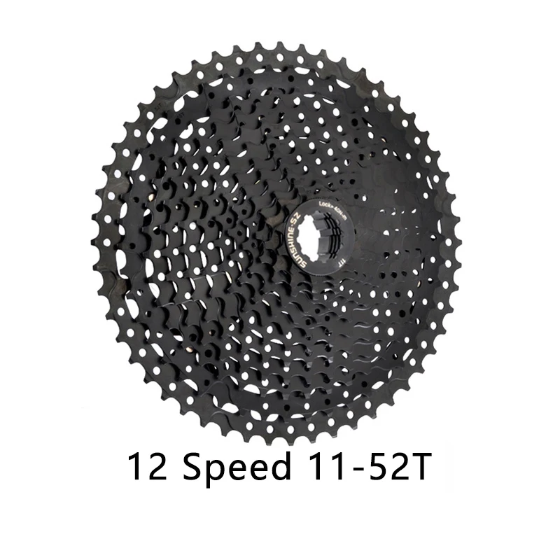 Sunshine 12Speed Freewheel Cassette 11-46T 50T 52T Compatible HG Freehub for MTB Mountain Bicycle 12V M6100 M7100 Bike Parts
