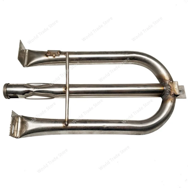 

304 stainless steel gas appliance accessories, U-shaped barbecue grill, gas burner, outdoor stove, heating furnace tube