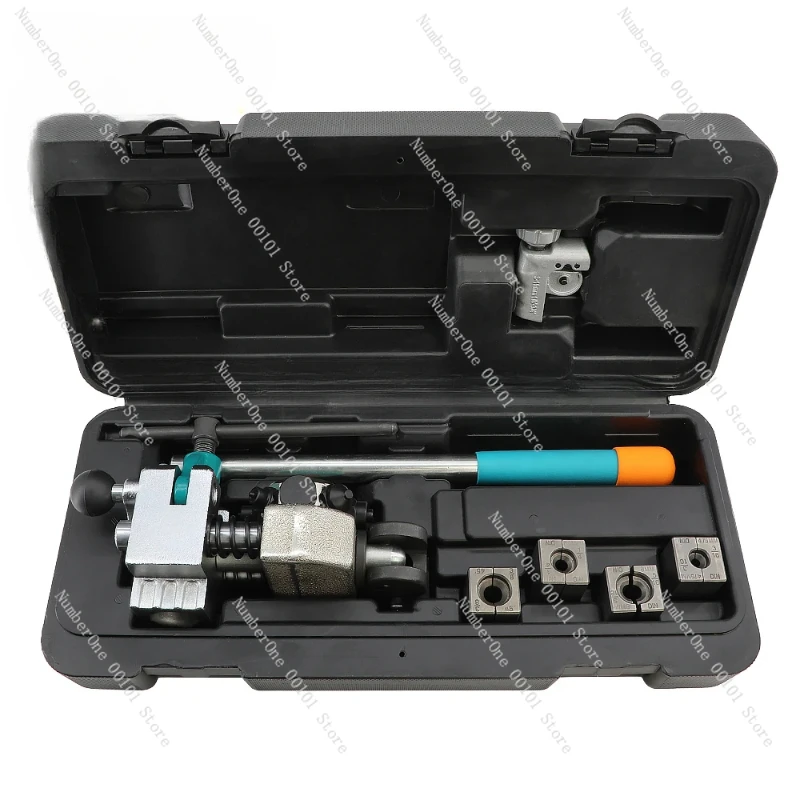 45 Degree Professional Brake Line Flaring Tool Kit for Single, Bubble, and Double Flares, 3/16