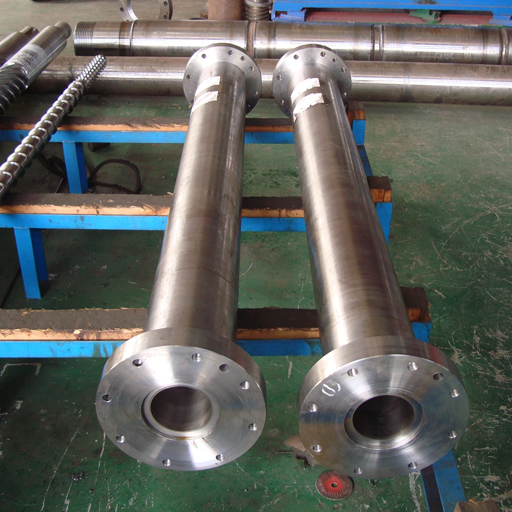 `Custom Bimetal Alloy Screw Barrel For Rubber Injection Machine Wear‑Resistant Rubber Processing Screw Barrel Industrial Equipme