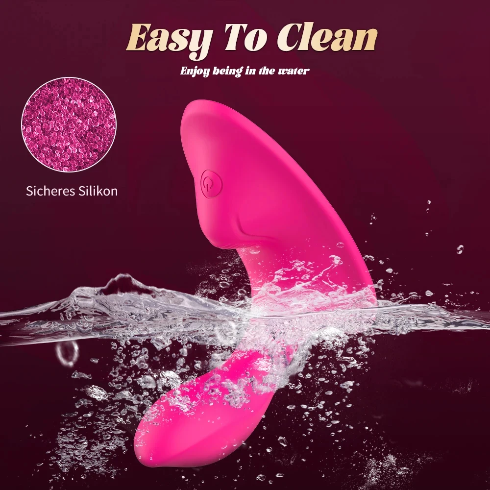 جهاز تحفيز البظر يمكن ارتداؤه، جهاز استمناء نسائي يتم التحكم فيه مع لعبة جنسية للبالغين عن بعد لاسلكية