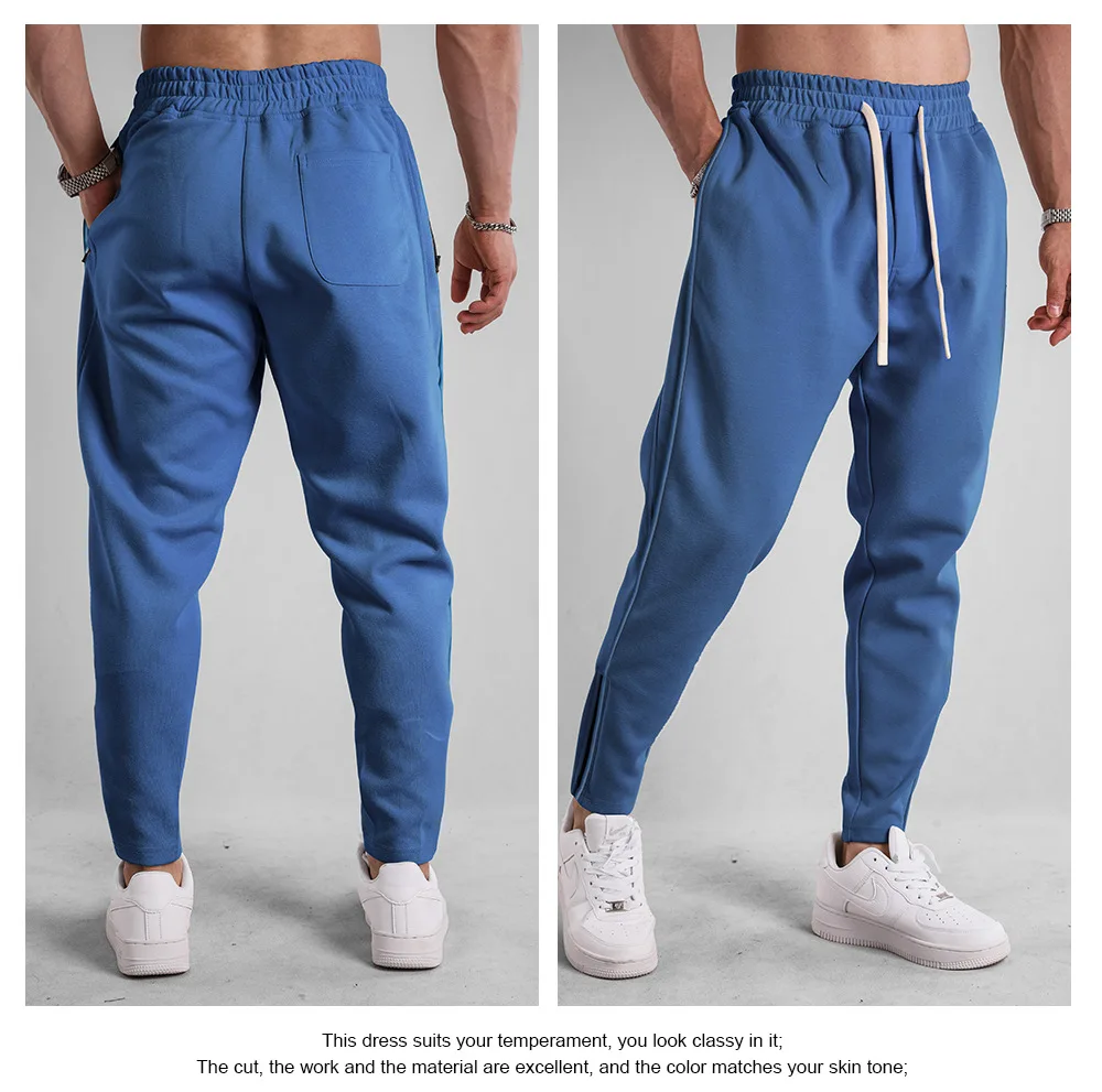 Neue Einfarbig Jogginghose Lässige Workout Hosen Herbst 1/2Pcs Leichte Cargo Hosen Outdoor Gym Fitness Kordelzug Hosen – Detail 13