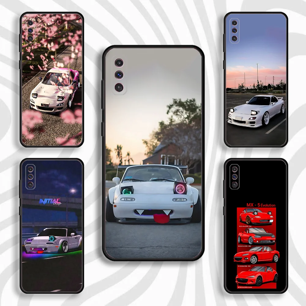 

M-Mazdas Car M-Miata Phone Case For Samsung S 25,24,23,22,30,21,10,9,Ultra,Plus,Lite,FE,4,5 G Black Soft Case