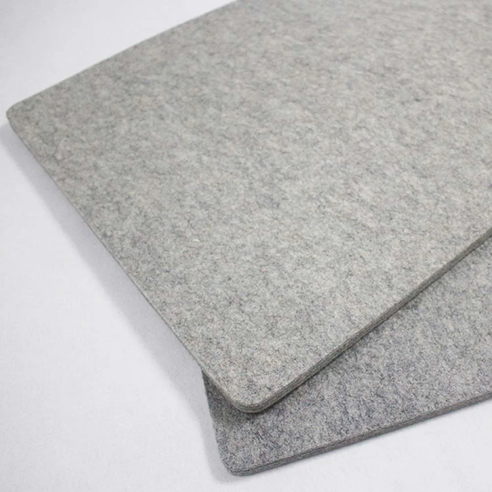 Mini Ironing Board Felt Needle Pad Household Pressure Portable Grey Wool Mat Clothes Travel