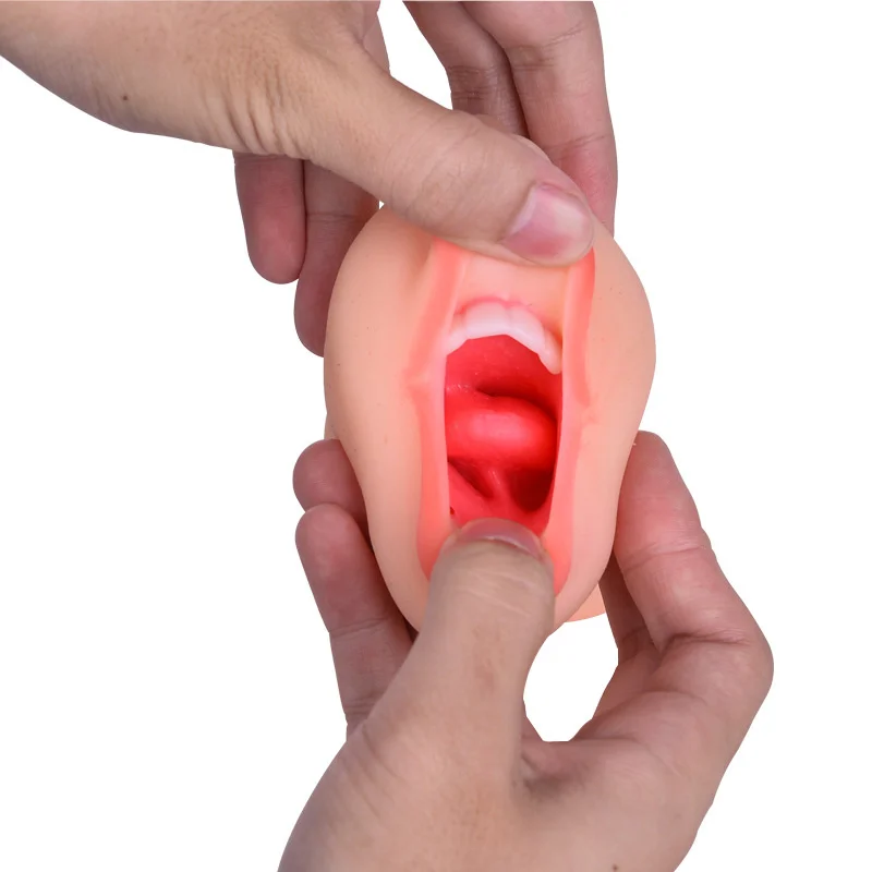 

Men's simulated vaginal double head masturbator aircraft cup name device inverted adult fun products