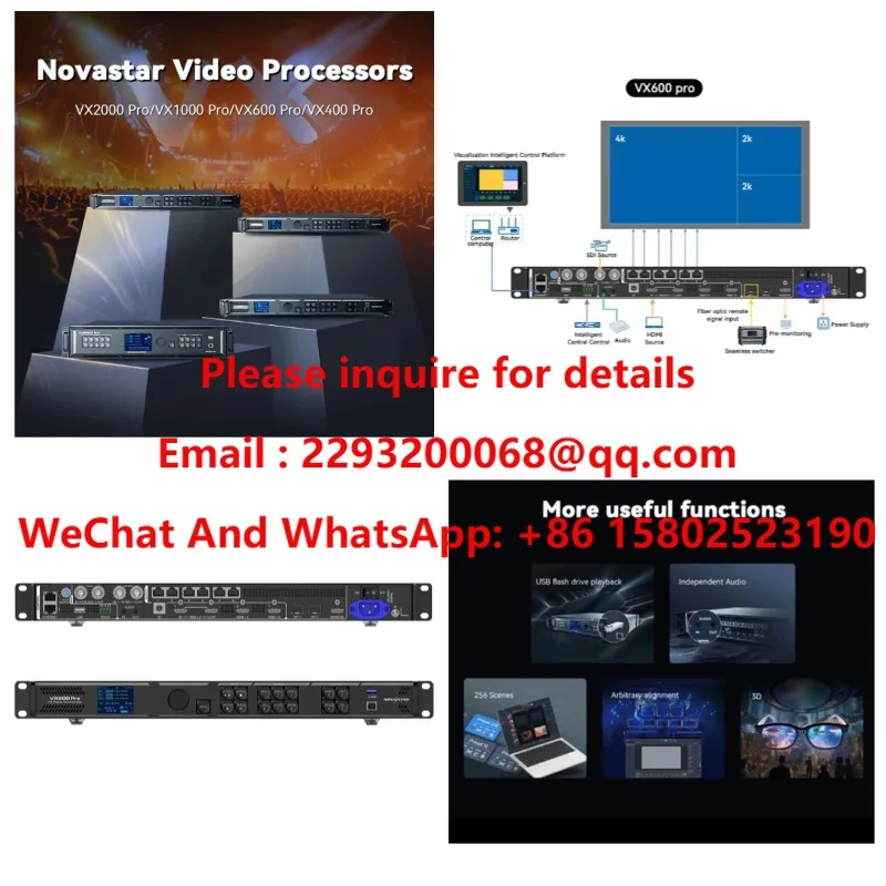 Novastar  VX600 Pro LED Video Processor Professional Solutions for LED Video Wall Display