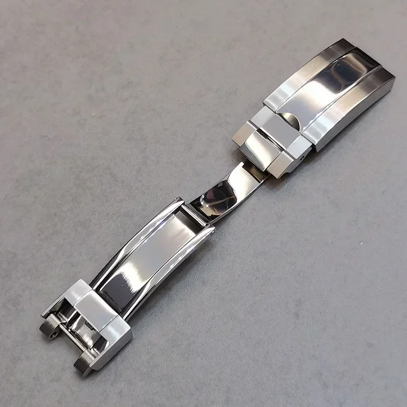 20mm 21mm 22mm Rubber Watch Band for Rolex for Water Ghost for DAYTONA Curved End Bracelet Solid Folding Buckle Sport Wrist Band