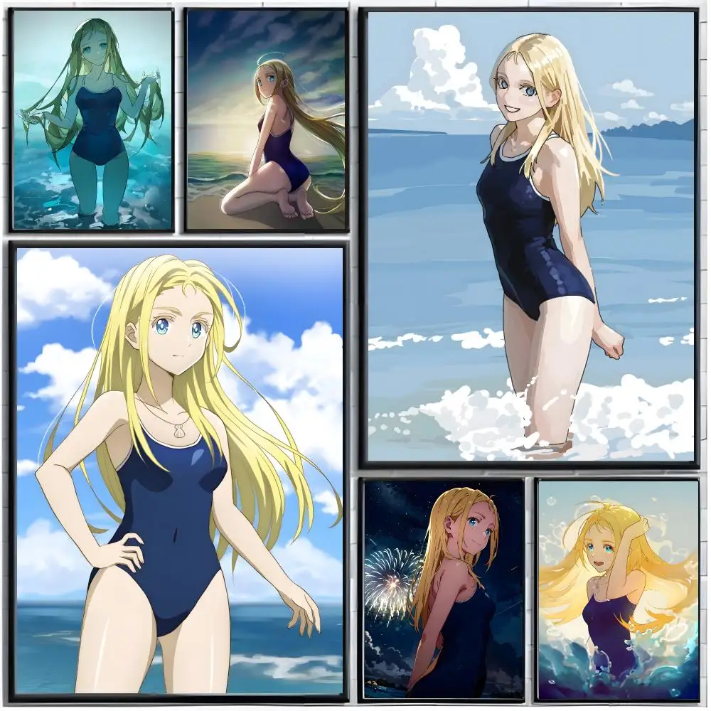 Mystery Anime S-Summer Time Rendering Poster Modern Wall Art Home Decor Living Room Decorative Print Unframed