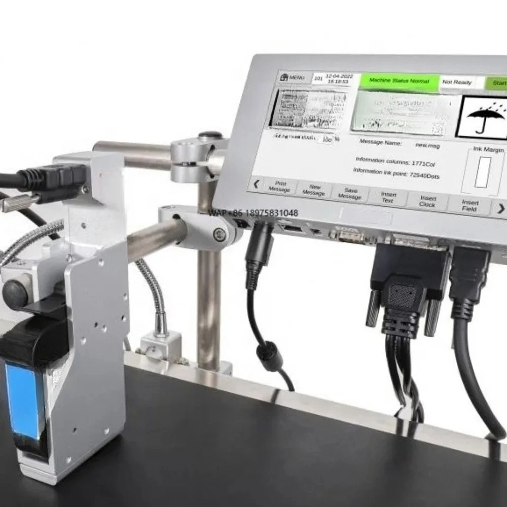 

Online High-speed Printer Thermal Inkjet Coding Printer TIJ Marking Machine Digital