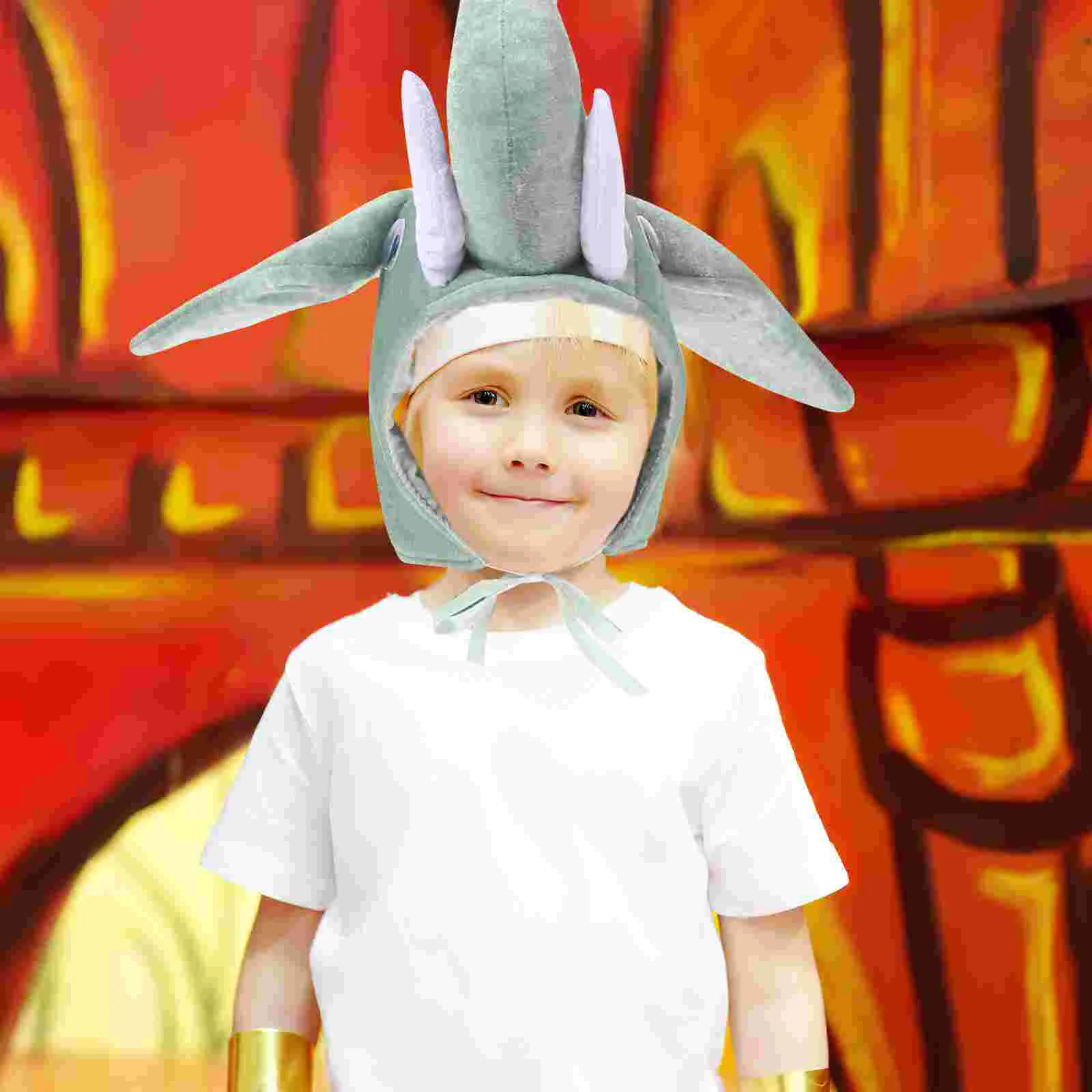 

Interaction Animal Performance Costume Elephant Shaped Hats for Parent Child animal cap kid hat performance cap