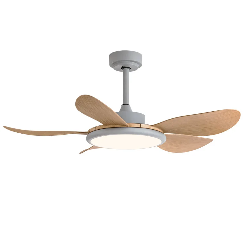 

Nordic Fan blade ceiling fan light Home dining room Living room Frequency conversion bedroom Fan light 110V