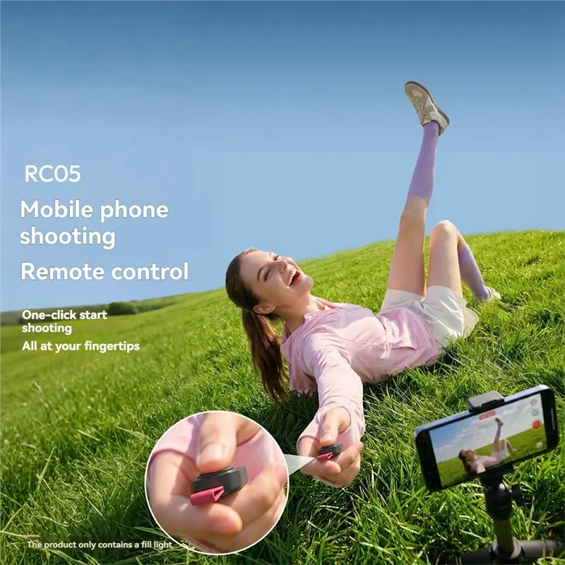 A31T RC05 Phone Remote Shutter Wireless Bluetooth 10m One-for Press Photo Video Selfie Remote Control
