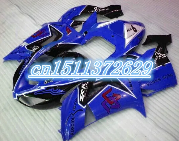 

Dor-full blue Fairing for KAWAAKI ZX10R 06-07 ZX-10R 2006-2007 10R 06 07 ZX 10R 2006 2007 D