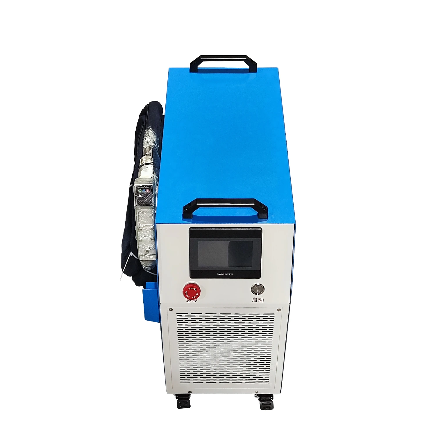 Mini 1500W Laser Solder for Metal Aluminum Stainless Steel with Wire Feeder Fiber Handheld Air Cooling Laser Welding Machine