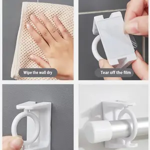 Anel de suspensão rotativo para cozinha e banheiro, anel de suspensão multifuncional de toalha, não perfurado, 360 graus, 4 PCs, 8PCs 10 principais vendas argola para cadeira - №2