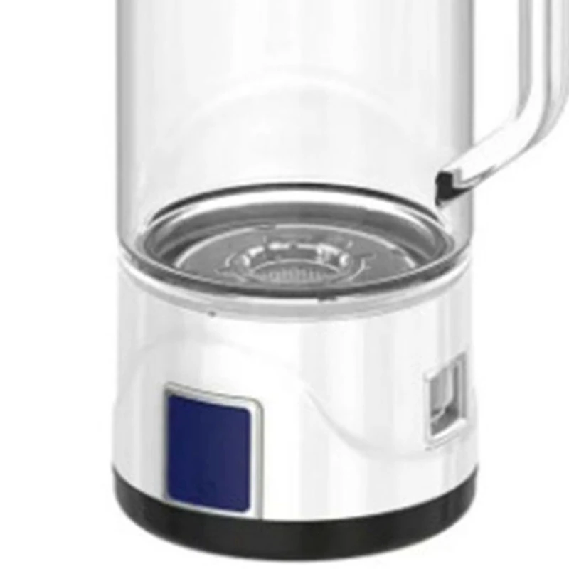 ถ้วยเครื่องกำเนิดไฮโดรเจนที่กรองน้ำพกพากระบอกน้ำที่อุดมด้วยไฮโดรเจนแบบชาร์จไฟได้กาต้มน้ำ H2บริสุทธิ์