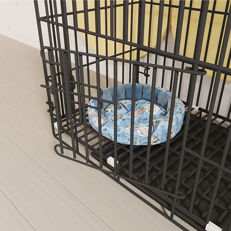 Small Indoor Pet House Iron Metal Cat's House Puppy Fence Cats Accessories Pets Dog House Outdoor Beds and Furniture Supplies