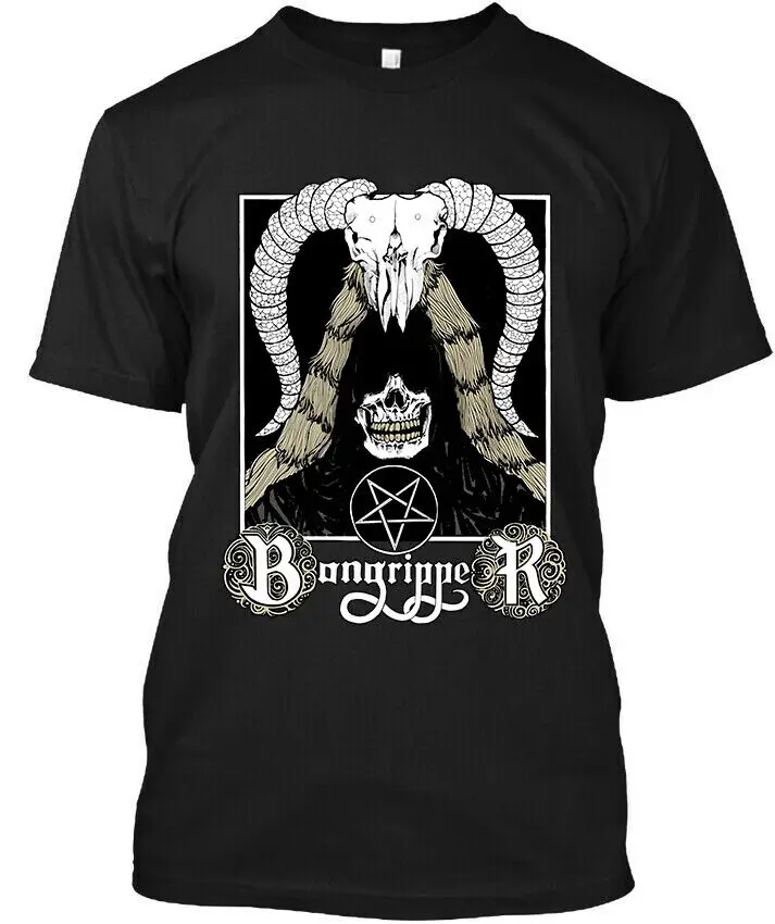 New Bongripper Satan Worshipping  American Stoner Music Retro T-SHIRT S-4XL  High Quality 100%Cotton Short Sleeve