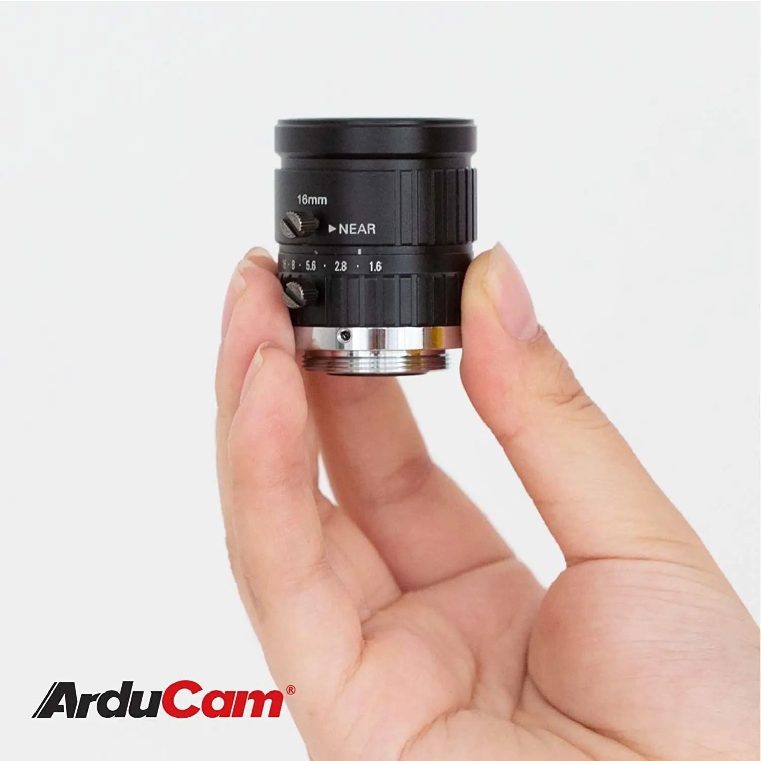 Imagem -05 - Arducam C-mount Lens para Raspberry pi Câmera 16 mm de Comprimento Focal com Foco Manual e Abertura Ajustável de Alta Qualidade