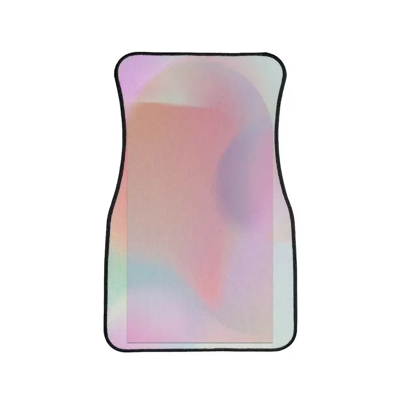 Gradient Aesthetic  Floor Mats, Contemporary Abstract art  Floor Mats, Cute Boho  Accessories, Aesthetic Ombre  Acce