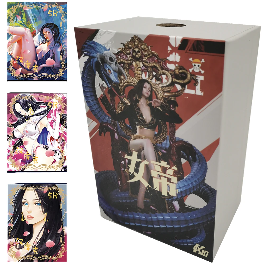 Genuine Female Emperor Card For Children Anime Goddess Boa·Hancock SSP SP ZR Exquisite Limited Game Collection Card Kids Gifts