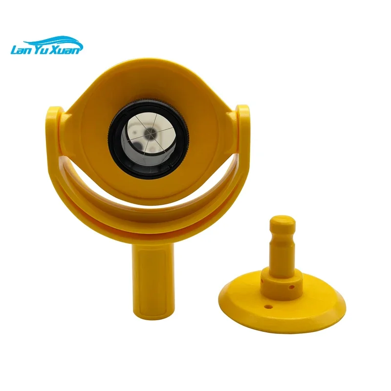 

Yellow 25mm Diameter Tilting Target Mini Prism ADS109 with Holder