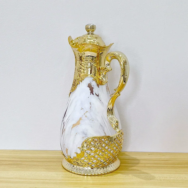 

Арабская термос, Ближневосточный стиль, Ресторан, Домашняя стеклянная подкладка, Чайник с горячей водой, Термос на 24 часа, 800 мл