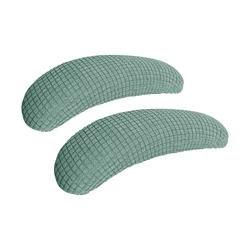 Office Chair-Arm Cover Stretchable Water Resistant Spandex Stretch Jacquard Computer Chair Slipcover Armrest Cover 2pcs/Set