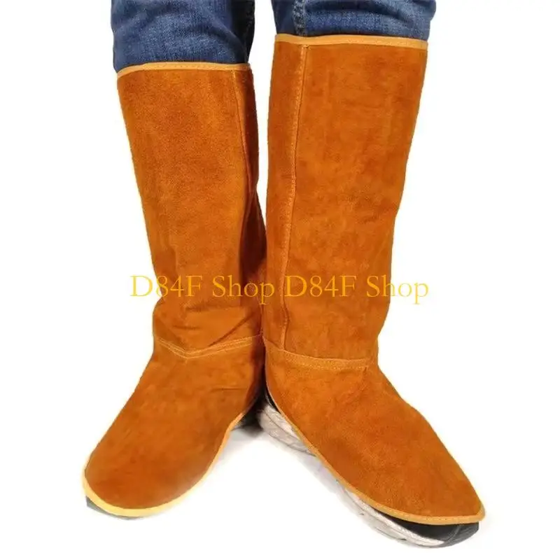 D84F hàn spats giày vỏ bọc 15 inch thợ hàn bảo vệ công cụ làm việc