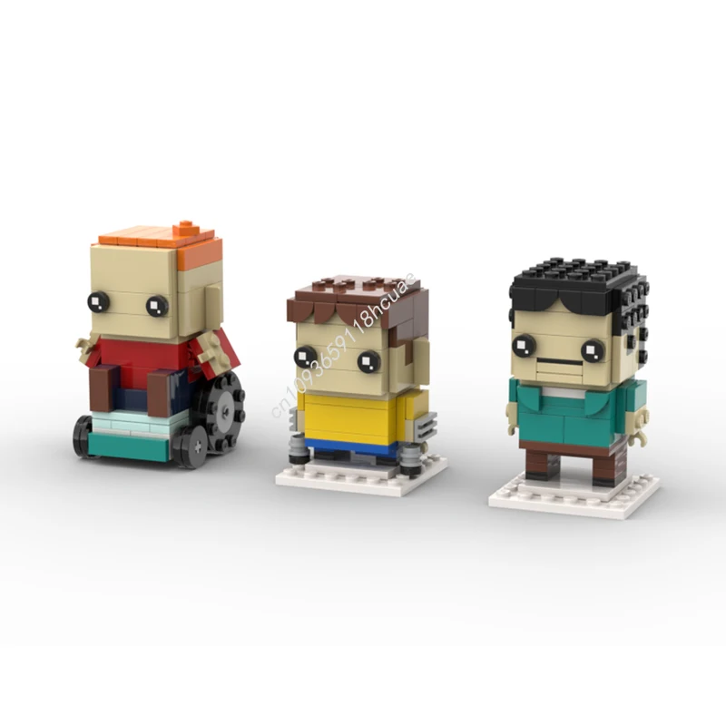

300pcs MOC South Park 2 Brickheadz Children DIY Education Assemble Christmas Gift Building Blocks