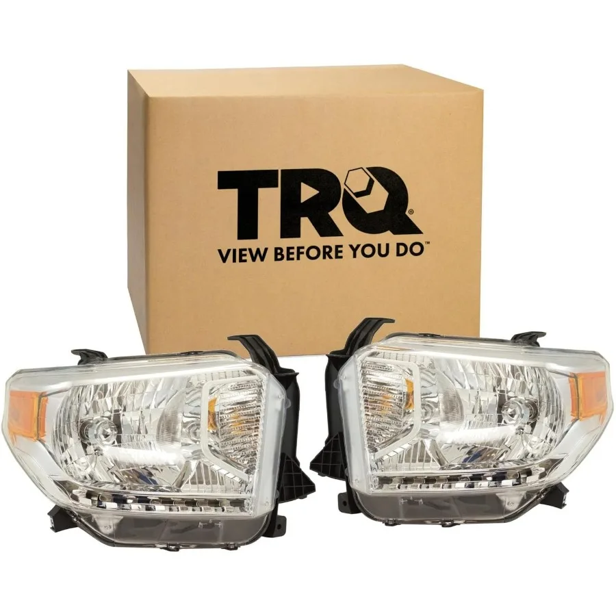 

Комплект фар в сборе, совместимые с Toyota Tundra TO2502219 TO2503219 2014-2017 гг.