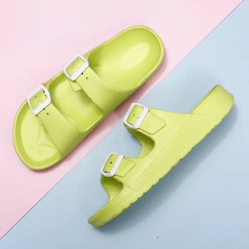 Couples EVA Dual Strap Sandals Lightweight Adjustable Design for Indoor Outdoor Daily Wear Comfortable Beach Hiking Shoes view 3