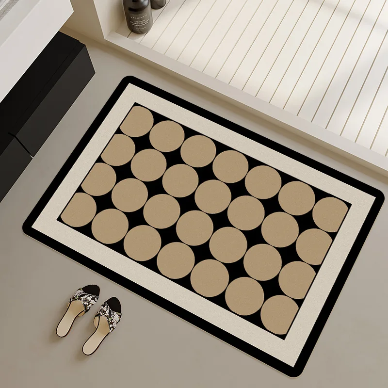 

Kitchen Drain Pad Absorbent Dish Drying Mat Rugs Cushioned Non-Slip Kitchen Floors Rugs Absorbent Comfortable Mats