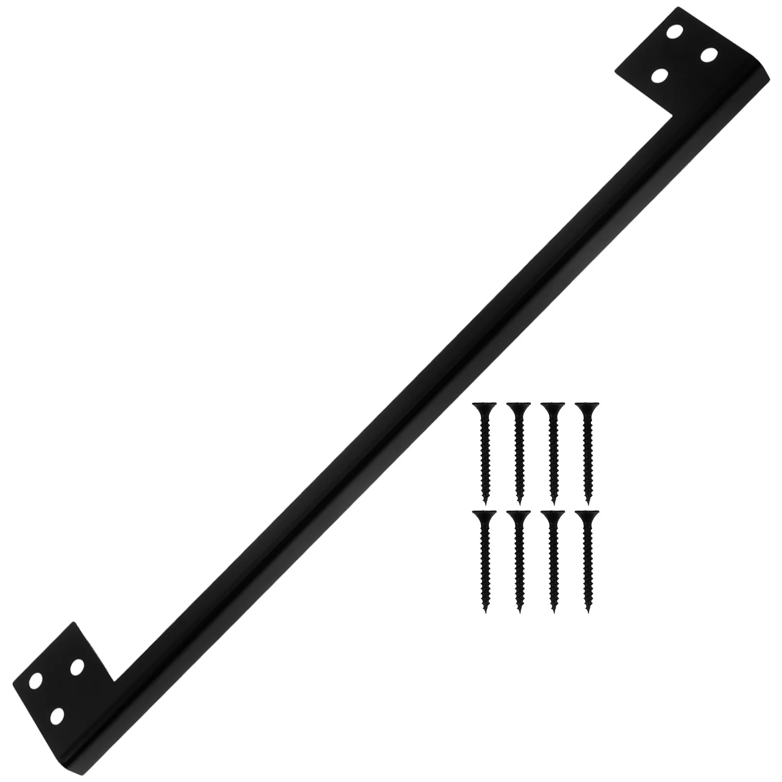 Robust Door Latch Guard for Outswing Doors Metal Reinforcement Plate Prevents Forced Entry Door Latch Guard Plate