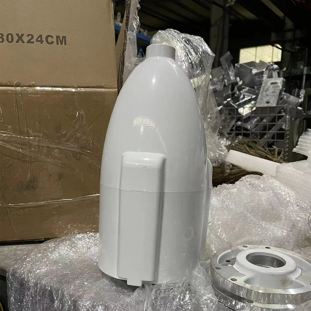 Sistema de energia gerador de turbina eólica de eixo horizontal personalizado profissional de energia gratuita 3000W 5000W 48V para uso doméstico