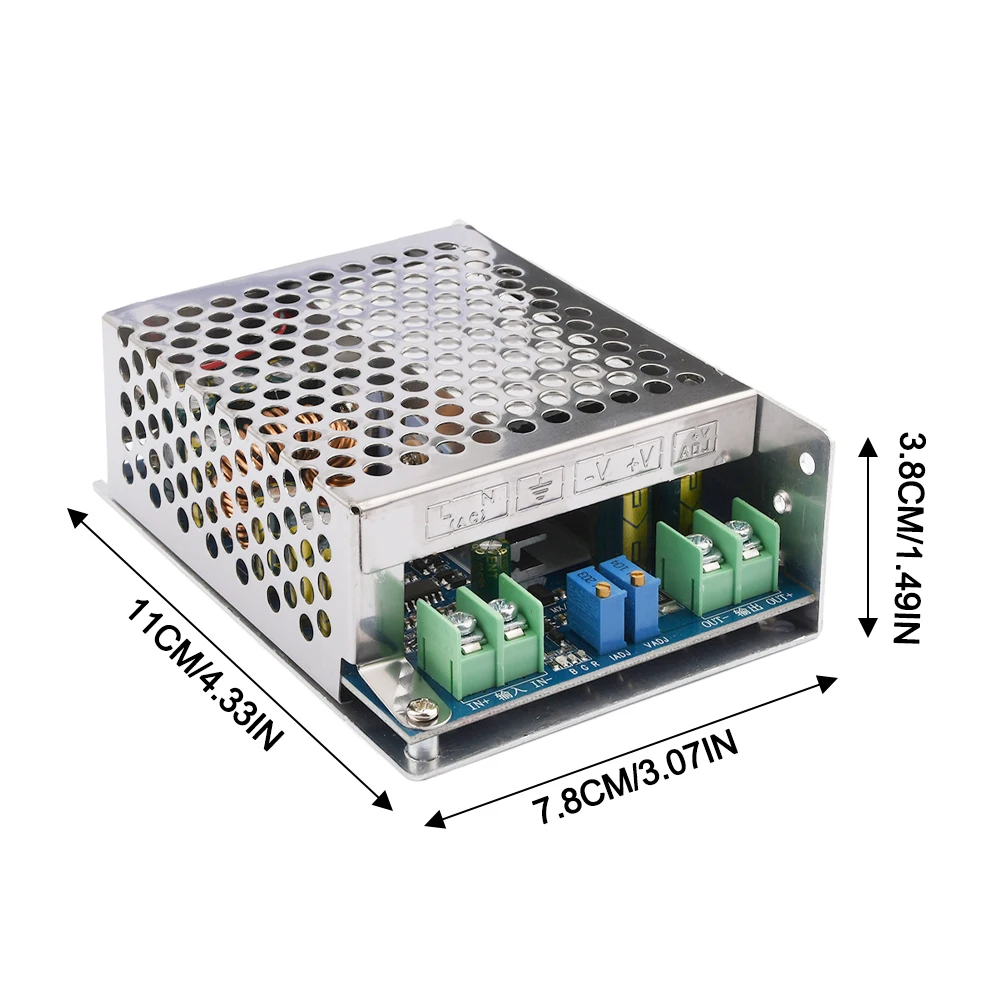 20A 600W Step Down Module Adjustable DC 12-80V to 2.5-50V Voltage Regulator Buck Converter Constant Current Power Supply Module