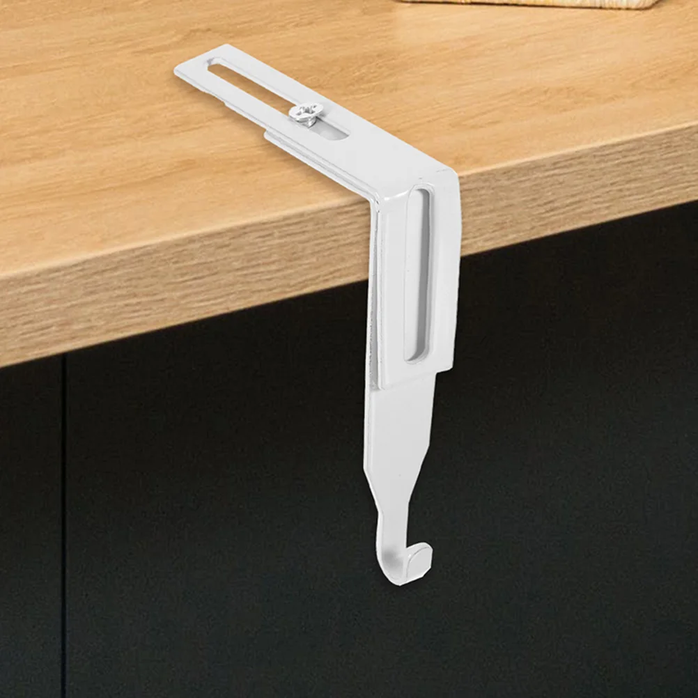 

2Pcs Cabinet Hooks Metal Over Door Hook Adjustable for Kitchen Storage Hat Hanger Home Organization Hanging Rack Coat Towel