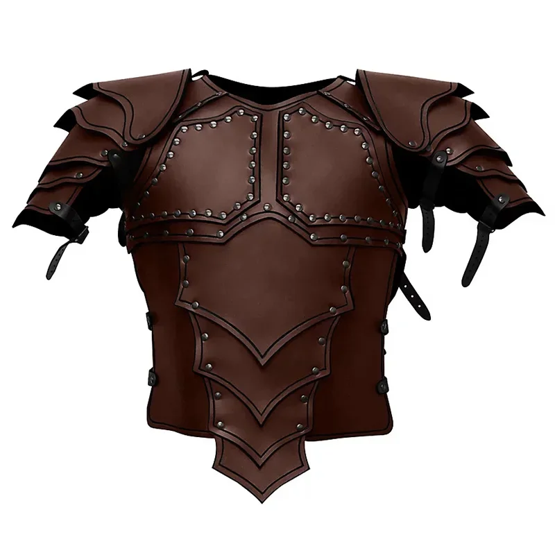 Costume de oral alier Viking Médiéval 7.5 ate pour Homme, Ensemble d'Armures Initiées au Corps, Steampunk, Cuir GlaArmor, Larp Cosplay Outfit, Pauldrons