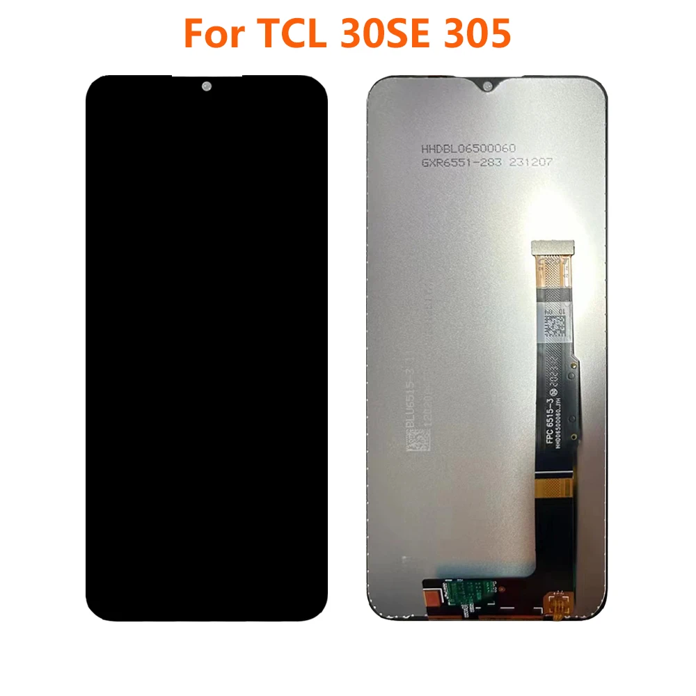 

6.52" For TCL 30SE 305 LCD Display Touch Screen Digitizer Assembly Replacement Parts