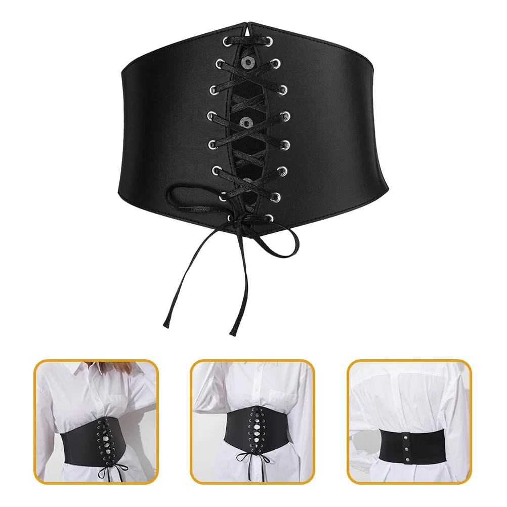 الخصر للنساء بو مشد قابل للتعديل الدانتيل يصل حزام Waspie حتى حزام مربوط حفلة عطلة الاستخدام #1