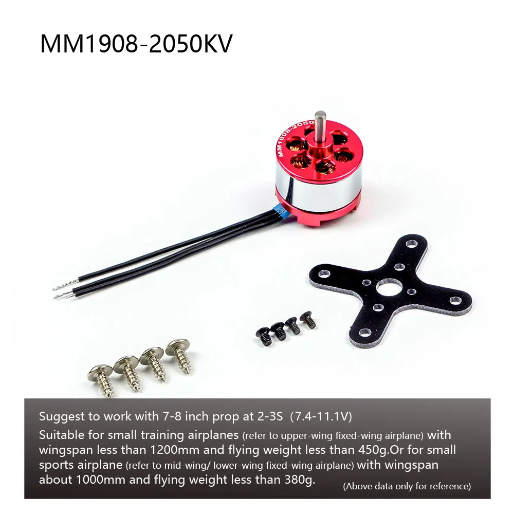 MM1906/1908/1914 Brushless Motor 19mm for RC Aircraft Plane High-Speed Propeller Engine for Model Airplanes