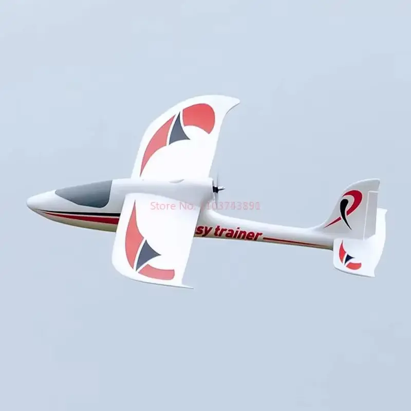 Fms 1280mm fácil traine v2 rc treinamento para iniciantes montar aeronaves iniciante backpush asa fixa modelo de controle remoto brinquedo adulto menino