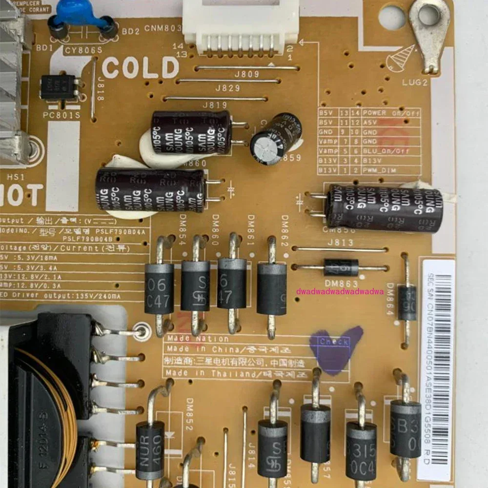 Samsung UA32ES5500R LCD TV Power Board BN44-00501E