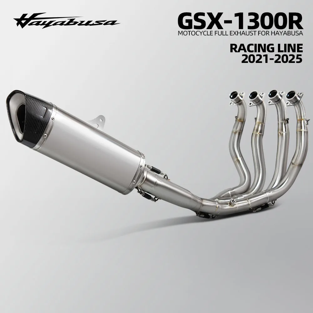 

Racing Escape Full System Modify Accessories Motorcycle Exhaust Header Pipe Muffler For Suzuki Hayabusa GSX1300R GSX-1300R Gen3
