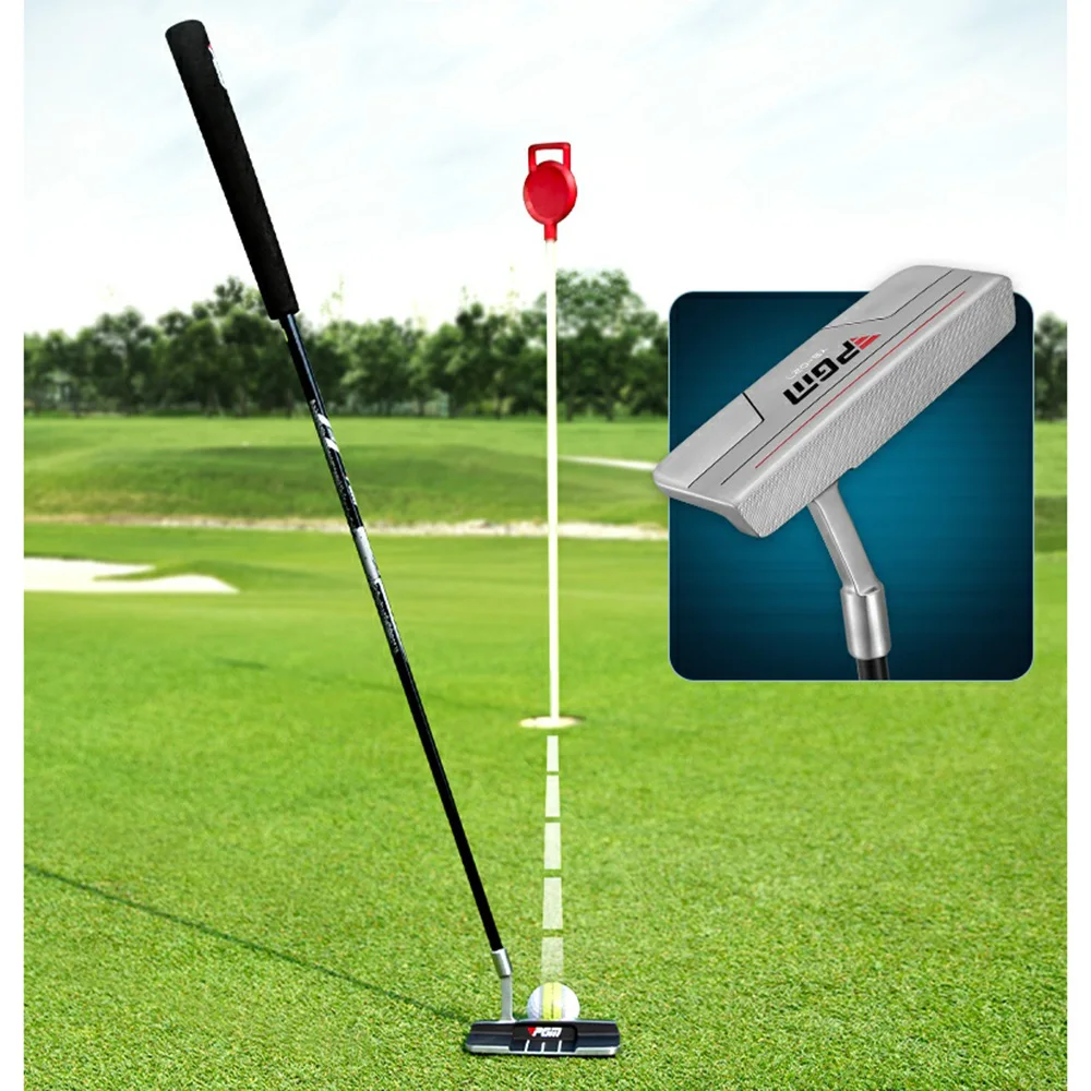 PGM Golf Putter Standing Low Center of Gravity Is Stable Stainless Steel Shaft Men's Putter with Aiming Line TUG055